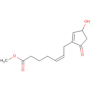 5-Heptenoic acid, 7-(3-hydroxy-5-oxo-1-cyclopenten-1-yl)-, methyl ester, (5z)- Structure,54594-85-3Structure