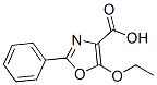 5-Ethoxy-2-phenyl-1,3-oxazole-4-carboxylic acid Structure,54644-12-1Structure