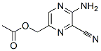 5-Acetoxymethyl-2-amino-3-cyanopyrazine Structure,54798-28-6Structure