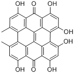 Hypericin Structure,548-04-9Structure