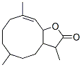 (10Z)-3,6,10-trimethyl-3a,4,5,6,7,8,9,11a-octahydrocyclodeca[b]furan-2(3h)-one Structure,54833-40-8Structure