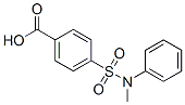 4-(Methyl-phenyl-sulfamoyl)-benzoic acid Structure,54838-78-7Structure