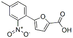 5-(4-Methyl-2-nitro-phenyl)-furan-2-carboxylic acid Structure,55377-91-8Structure