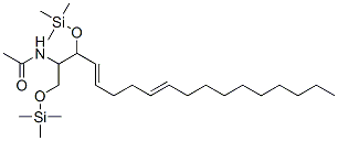 3,7-Heptadecadienyl]-n-[2-[(trimethylsilyl)oxy]-1-[[(trimethylsilyl)oxy]methyl]-acetamide Structure,55429-51-1Structure