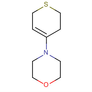 4-(3,6-Dihydro-2h-thiopyran-4-yl)morpholine Structure,55436-25-4Structure