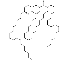 Glycerol tristearate Structure,555-43-1Structure