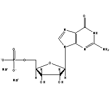 Guanosine 5-monophosphate disodium salt Structure,5550-12-9Structure