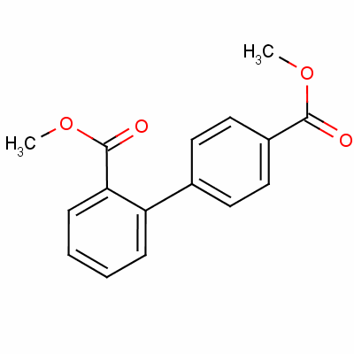 Dimethyl [1,1-biphenyl]-2,4-dicarboxylate Structure,55676-77-2Structure