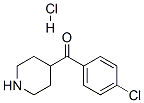 (4-Chlorophenyl)(4-piperidyl)methanone hydrochloride Structure,55695-51-7Structure