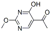 5-Acetyl-4-hydroxy-2-methoxypyrimidine Structure,55996-06-0Structure