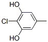 1,3-Benzenediol, 2-chloro-5-methyl- Structure,56021-31-9Structure