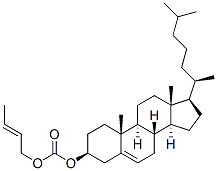 5-Cholesten-3beta-ol 3-methylallylcarbonate Structure,56217-35-7Structure