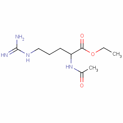 Ethyl n2-acetyl-l-argininate Structure,56296-83-4Structure