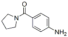 4-(Pyrrolidin-1-ylcarbonyl)aniline Structure,56302-41-1Structure