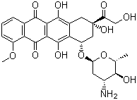 Epirubicin Structure,56420-45-2Structure