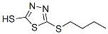 5-Butylthio-1,3,4-thiadiazole-2-thiol Structure,56492-83-2Structure