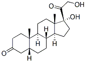 5-Beta-pregnan-17,21-diol-3,20-dione Structure,566-42-7Structure