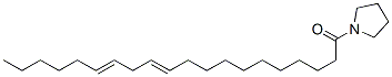 (11E,14e)-1-(1-pyrrolidinyl)-11,14-icosadien-1-one Structure,56666-44-5Structure