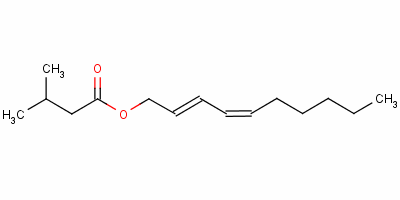 (2E,4z)-deca-2,4-dienyl isovalerate Structure,56699-32-2Structure