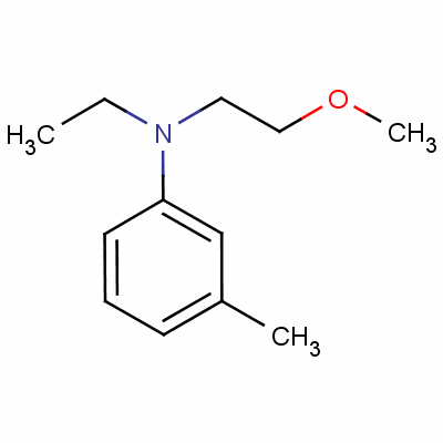 N-ethyl-n-(2-methoxyethyl)-m-toluidine Structure,56773-61-6Structure