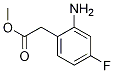 Methyl 2-(2-amino-4-fluorophenyl)acetate Structure,56827-32-8Structure