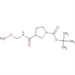 Tert-butyl 3-(n-methoxy-n-methylcarbamoyl)pyrrolidine-1-carboxylate Structure,569667-93-2Structure