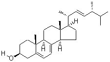 Ergosterol Structure,57-87-4Structure