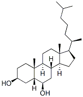 5-Beta-cholestan-3-beta, 6-beta-diol Structure,570-86-5Structure