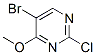 5-Bromo-2-chloro-4-methoxypyrimidine Structure,57054-92-9Structure