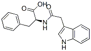 N-(3-Indolylacetyl)-L-phenylalanine Structure,57105-50-7Structure