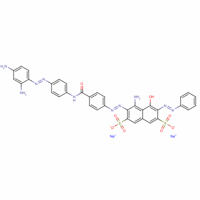 Direct black 166 Structure,57131-19-8Structure