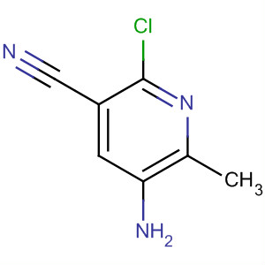 5-Amino-2-chloro-6-methyl-nicotinonitrile Structure,57183-29-6Structure