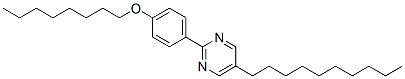 5-Decyl-2-(4-octyloxyphenyl)pyrimidine Structure,57202-62-7Structure