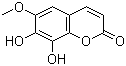 秦皮素結構式_574-84-5結構式