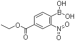 4-Ethoxycarbonyl-2-nitrophenylboronic acid Structure,5785-70-6Structure