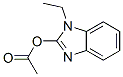 1-Ethyl-1h-benzimidazol-2-yl acetate Structure,579515-36-9Structure