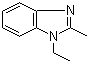 N-Ethyl-2-methylbenzimidazole Structure,5805-76-5Structure