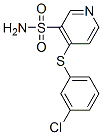 4-((3-Chlorophenyl)thio)-3-pyridinesulfonamide Structure,58154-76-0Structure