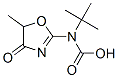 (5-Methyl-4-oxo-4,5-dihydro-1,3-oxazol-2-yl)(2-methyl-2-propanyl)carbamic acid Structure,583861-17-0Structure