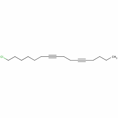 16-Chlorohexadeca-5,9-diyne Structure,58444-07-8Structure