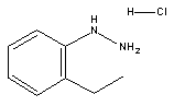 2-Ethylphenylhydrazine hydrochloride Structure,58711-02-7Structure