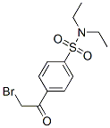 4-(Bromoacetyl)-N,N-diethylbenzenesulfonamide Structure,58722-36-4Structure