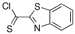 1,3-Benzothiazole-2-carbothioyl chloride Structure,58861-60-2Structure