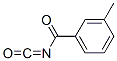 3-Methylbenzoyl isocyanate Structure,5893-29-8Structure