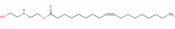 2-[(2-Hydroxyethyl)amino]ethyl oleate Structure,59086-74-7Structure