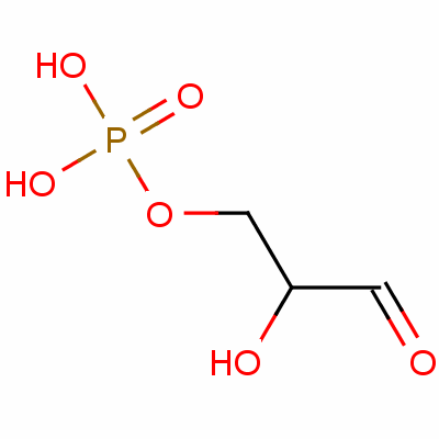 Dl-glyceraldehyde-3-phosphate Structure,591-59-3Structure