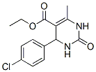 4-(4-Chloro-phenyl)-6-methyl-2-oxo-1,2,3,4-tetrahydro-pyrimidine-5-carboxylic acid ethyl ester Structure,5948-71-0Structure