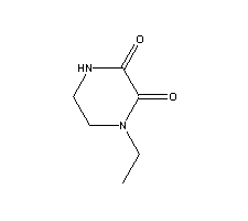 N-Ethyl-2,3-dioxopiperazine Structure,59702-31-7Structure