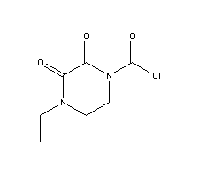 4-Ethyl-2,3-dioxo-1-piperazine carbonyl chloride Structure,59703-00-3Structure