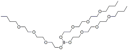 Tris[2-[2-(2-butoxyethoxy)ethoxy]ethyl]orthoborate Structure,59719-94-7Structure